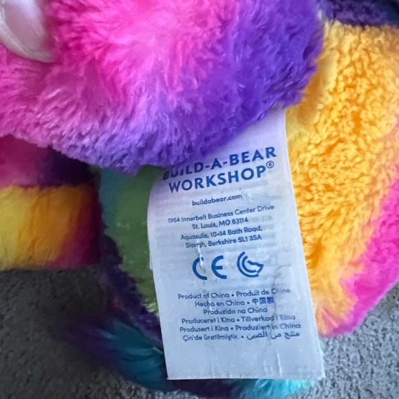 Build A Bear Lion Color Craze Rainbow - Picture 3 of 3